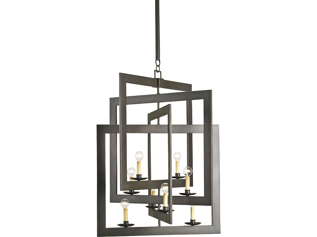Middleton Large Bronze Chandelier
