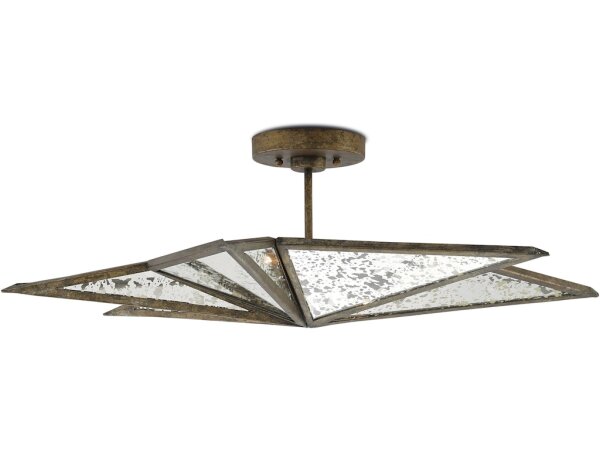 Stargazer Bronze Semi-Flush Mount - Image 2