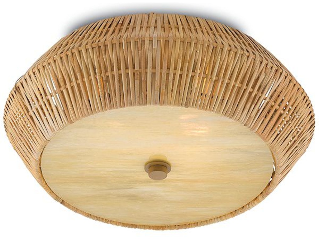 Antibes Natural Flush Mount
