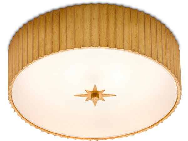 Caravel Gold Flush Mount - Image 3