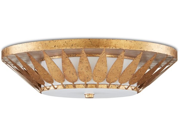 Floris Gold Flush Mount - Image 2