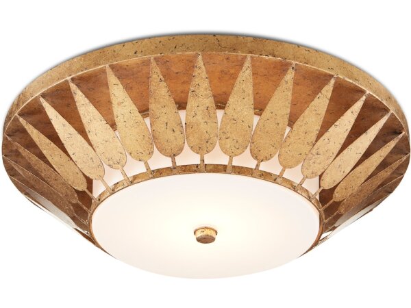 Floris Gold Flush Mount - Image 3