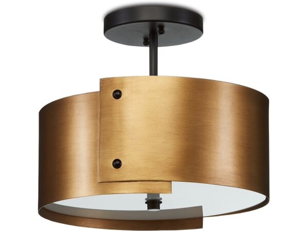 Ritsu Brass Semi-Flush Mount - Image 2