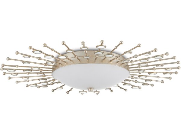 Planisphere Silver Flush Mount - Image 2