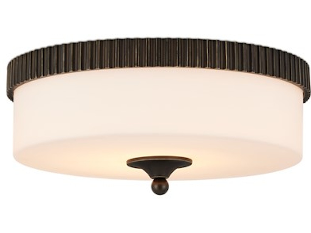 Bryce Bronze Flush Mount