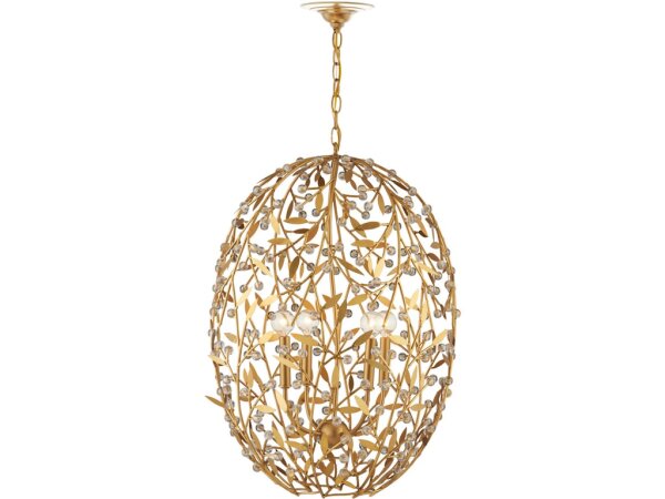 Secret Garden Gold Chandelier - Image 4