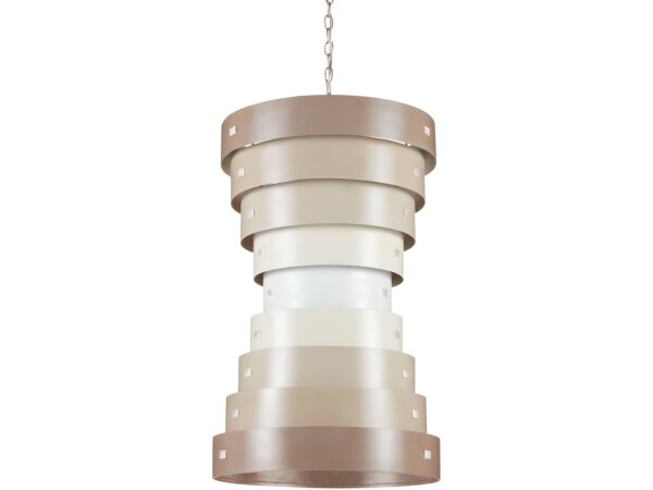 Graduation Small Taupe Chandelier - Image 3
