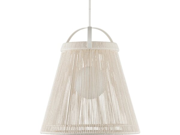 Parnell Medium White Pendant - Image 4
