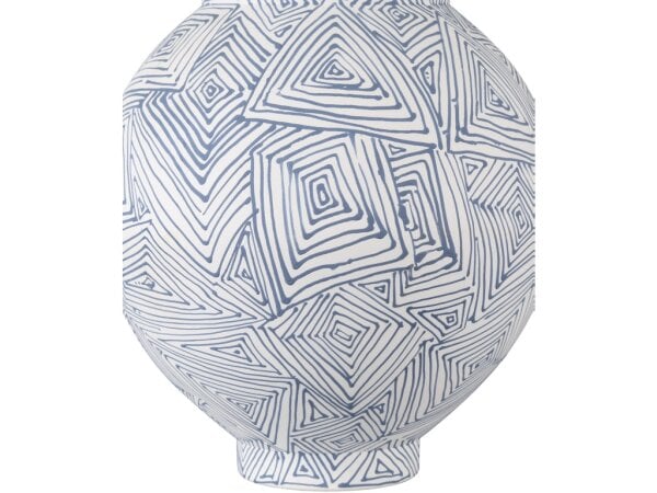 Blue Zag Large Vase - Image 3