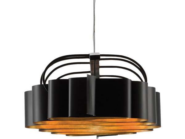 Marchfield Black Rectangular Chandelier - Image 5