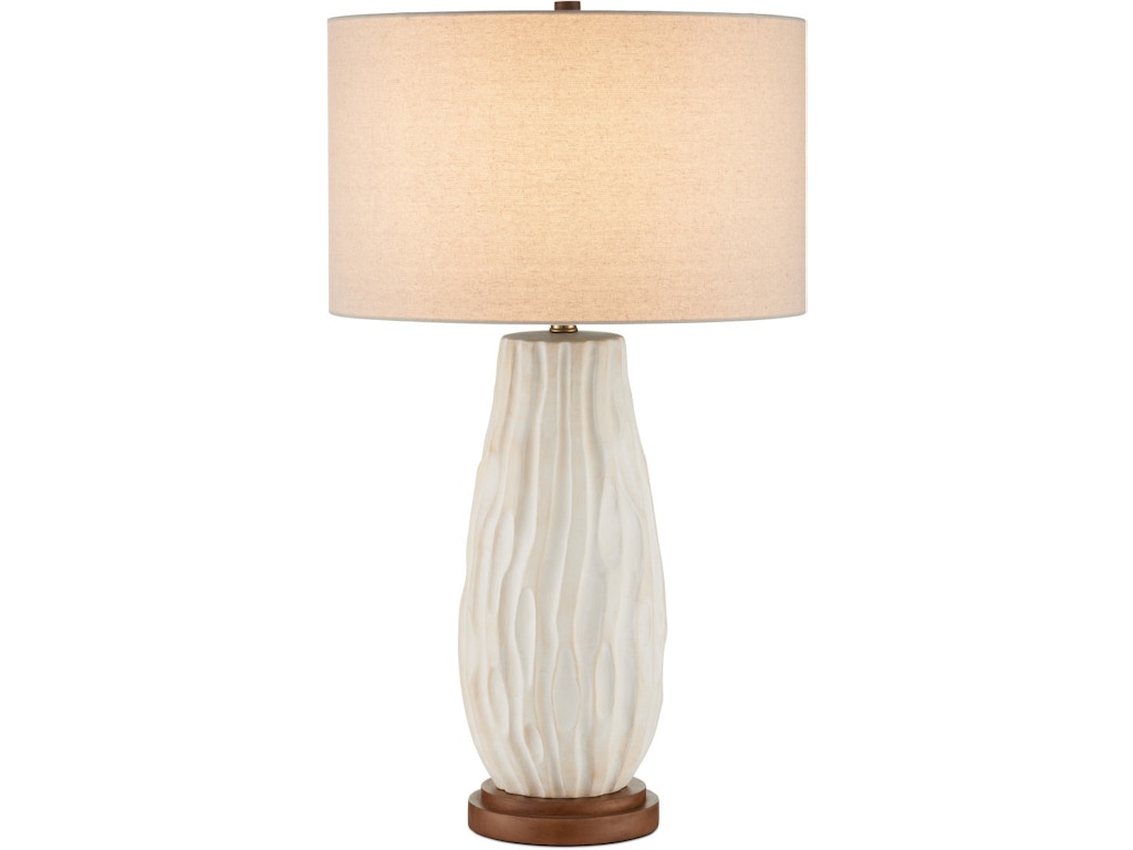 Water-borne White Table Lamp