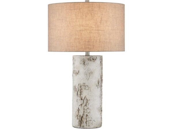 Faux Birch Table Lamp - Image 4