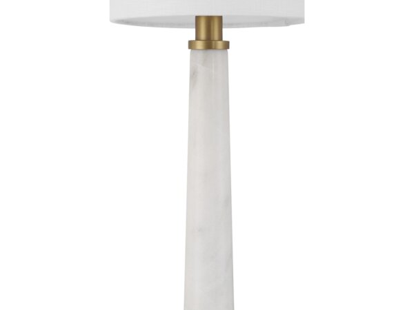 Munroe White Table Lamp - Image 2