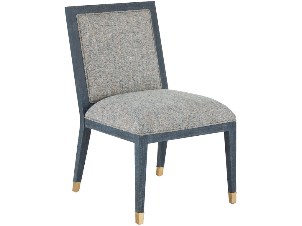a18237685ae15bc7917ce9caa30e91a45e70e307 Santos Vintage Navy Side Chair, Barrett Dusk - Image 1