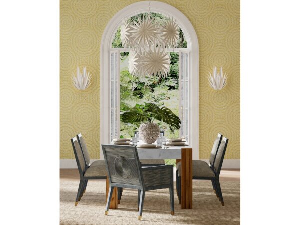 Bismarkia Medium White Chandelier - Image 5