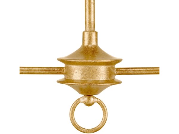 Nottaway Linear Gold Chandelier - Image 3