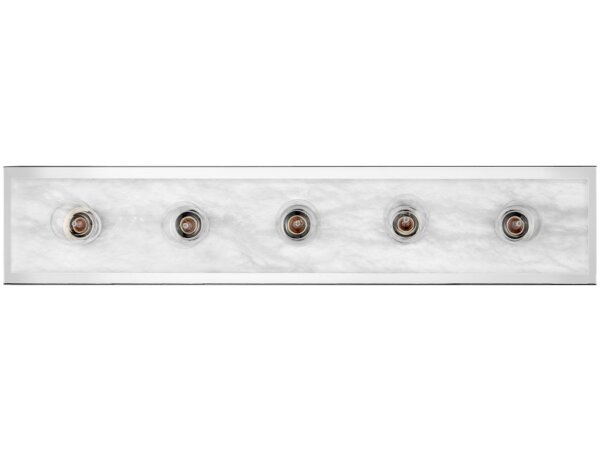 Berdine Large Nickel Wall Sconce - Image 4