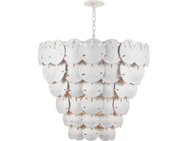 Tulum Extra Large White Chandelier - Image 5