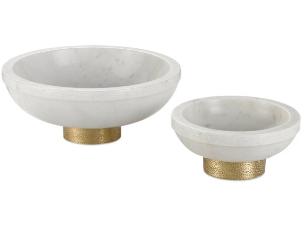 Valor Large White Marble Bowl - Image 3