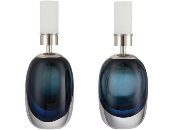 Danza Blue Cordless Table Lamp - Image 3