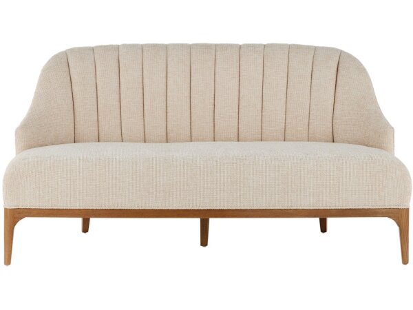 Inga Settee, Crhom Nona Oatmeal - Image 4