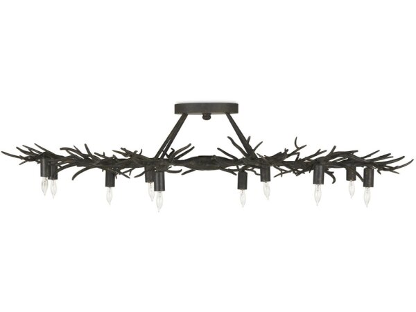 Rainforest Bronze Semi-Flush Mount - Image 4
