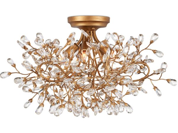 Crystal Bud Semi-Flush Mount - Image 4