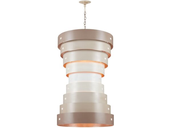 Graduation Large Taupe Chandelier - Image 4