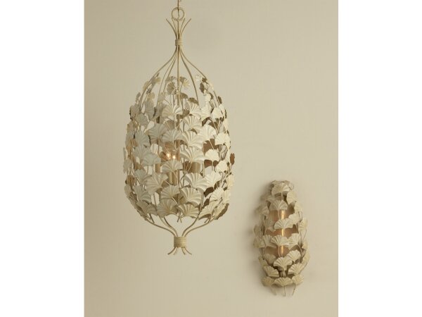 Maidenhair Cream Chandelier - Image 4