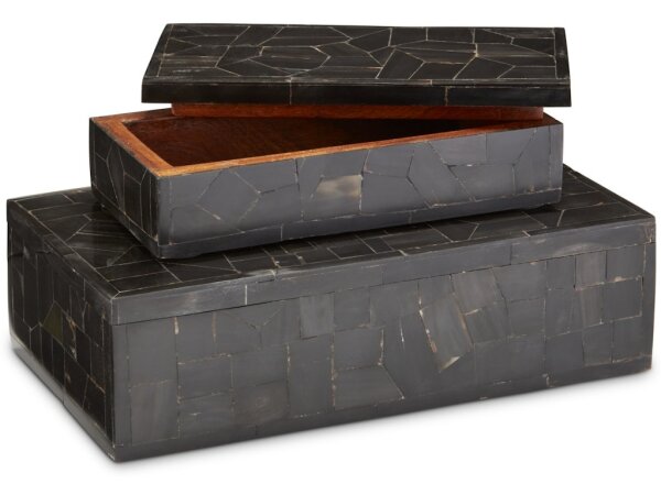 Black Bone Mosaic Box Set of 2 - Image 3