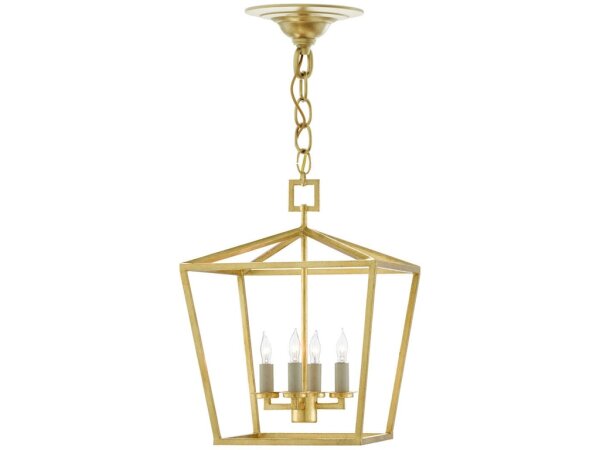 Denison Small Gold Lantern - Image 3