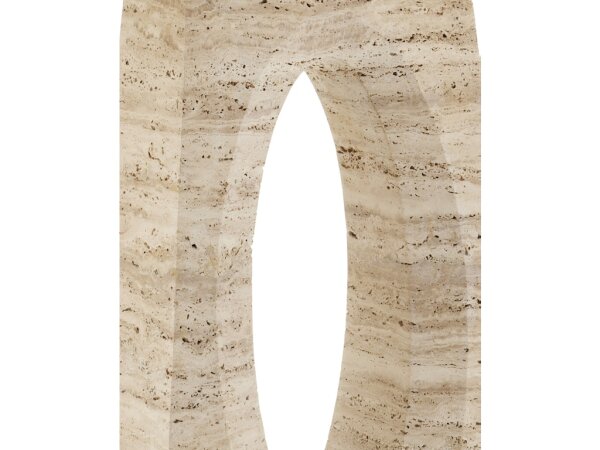 Demi Travertine Console Table - Image 2