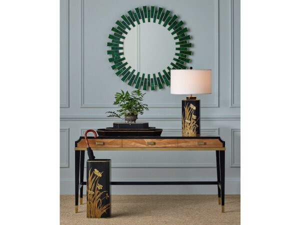 Glasdele Emerald Round Mirror - Image 4
