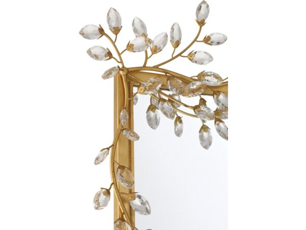 Forget-Me-Not Gold Rectangular Mirror - Image 2