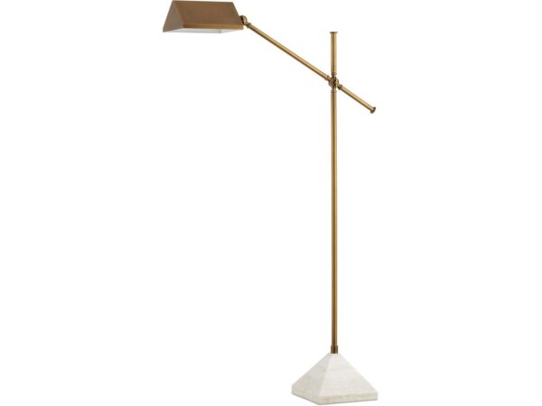 Repertoire Brass Floor Lamp - Image 5