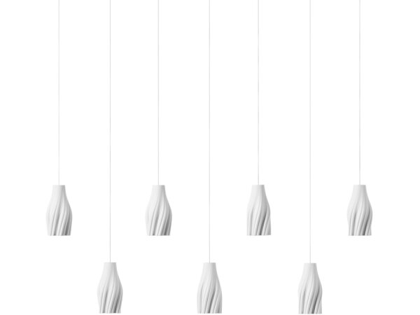 Posh 7-Light Linear Multi-Drop Pendant - Image 4