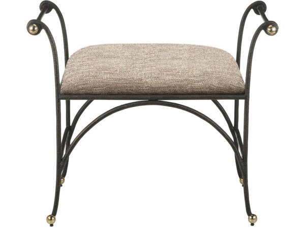 Mabel Ottoman, Perf Barrett Sandstone - Image 3