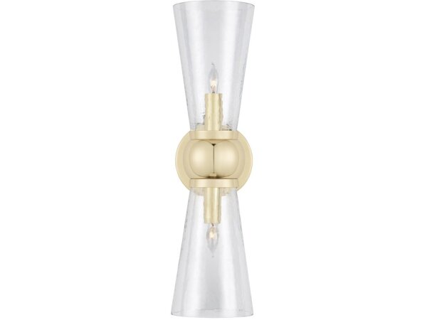 Byford Brass Bath Wall Sconce - Image 3
