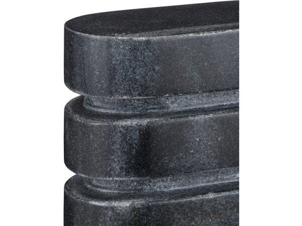 Bheslana Marble Black Object Set of 2 - Image 3