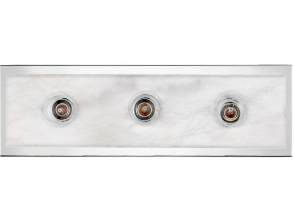 Berdine Medium Nickel Bath Wall Sconce - Image 3