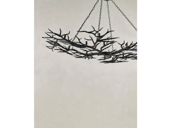 Rainforest Large Bronze Chandelier - Image 4