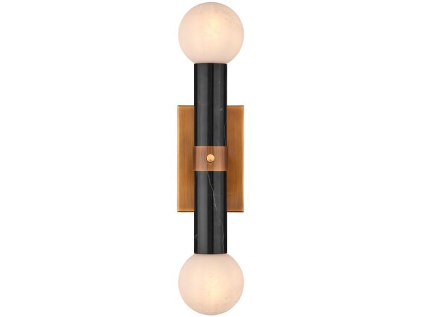 Beatrix Black Bath Wall Sconce - Image 4
