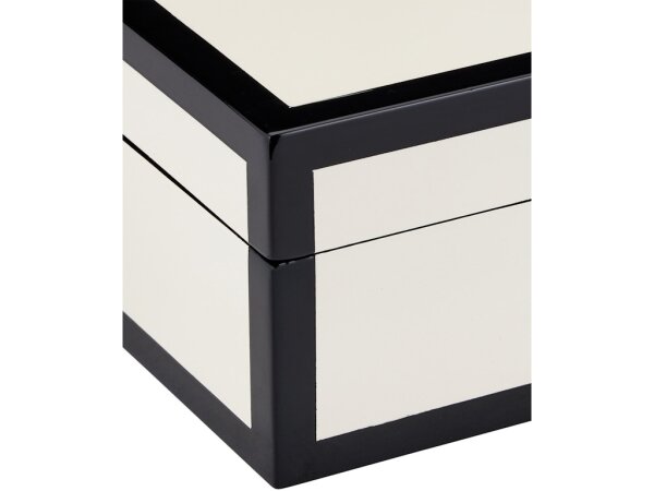 Ivory Lacquer Box Set of 2 - Image 2