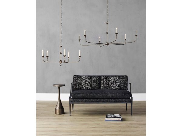 Luca Brass Drinks Table - Image 4