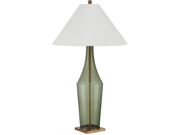 Olive Green Table Lamp - Image 4