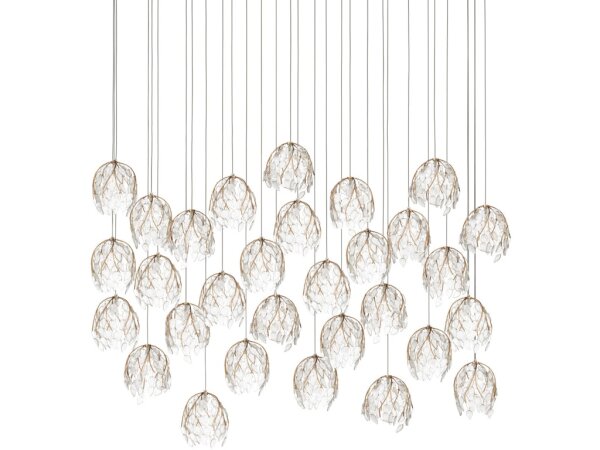 Banyan 30-Light Linear Multi-Drop Pendant - Image 4