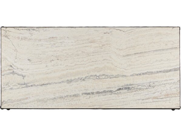 Agora White Travertine Cocktail Table - Image 3