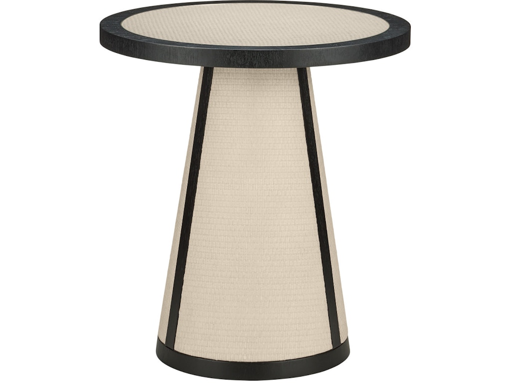 Deanna Raffia Accent Table