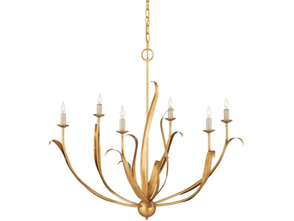 Menefee Gold Chandelier - Image 4