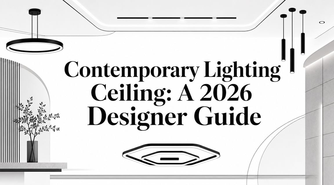 contemporary lighting ceiling modern interiors